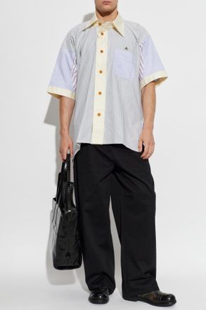 Vivienne Westwood Striped Shirt, Mens, Multicolour