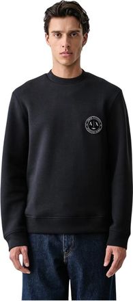 A|X Armani Exchange Felpa Girocollo - - Sweatshirts & Hoodies - Uomo - Blu - XL