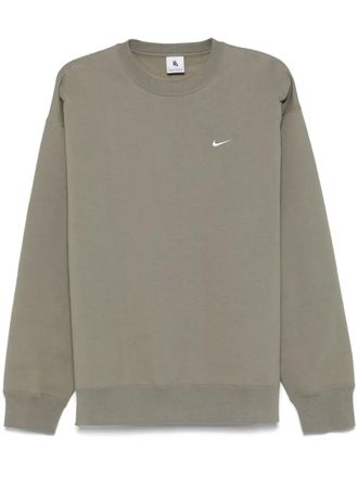 Nike Solo Swoosh sweatshirt - men - Cotton/Polyester - S - Green