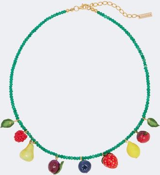 Jennifer Behr Collana Fruita con charm