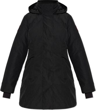 Canada Goose Leslie Parka - Dames - Gewatteerde jassen - Zwart - S - Katoen - Jassen