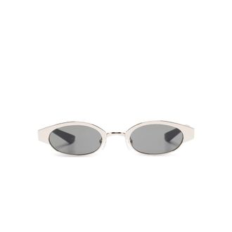 Alexander McQueen Oval-frame Sunglasses