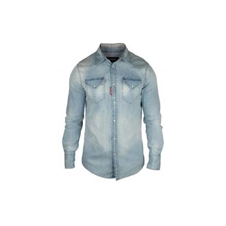 Dsquared2 Hombre, Camisas, Azul, Talla: M