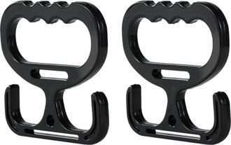 Generic Grocery Bag Holder - 10.5x10.5cm Load Bearing Shopper Tool, 2 Pieces Grocery Bag Carrier Tool, Reusable Shopper Carrier Handle | Heavy Duty Handle Hol