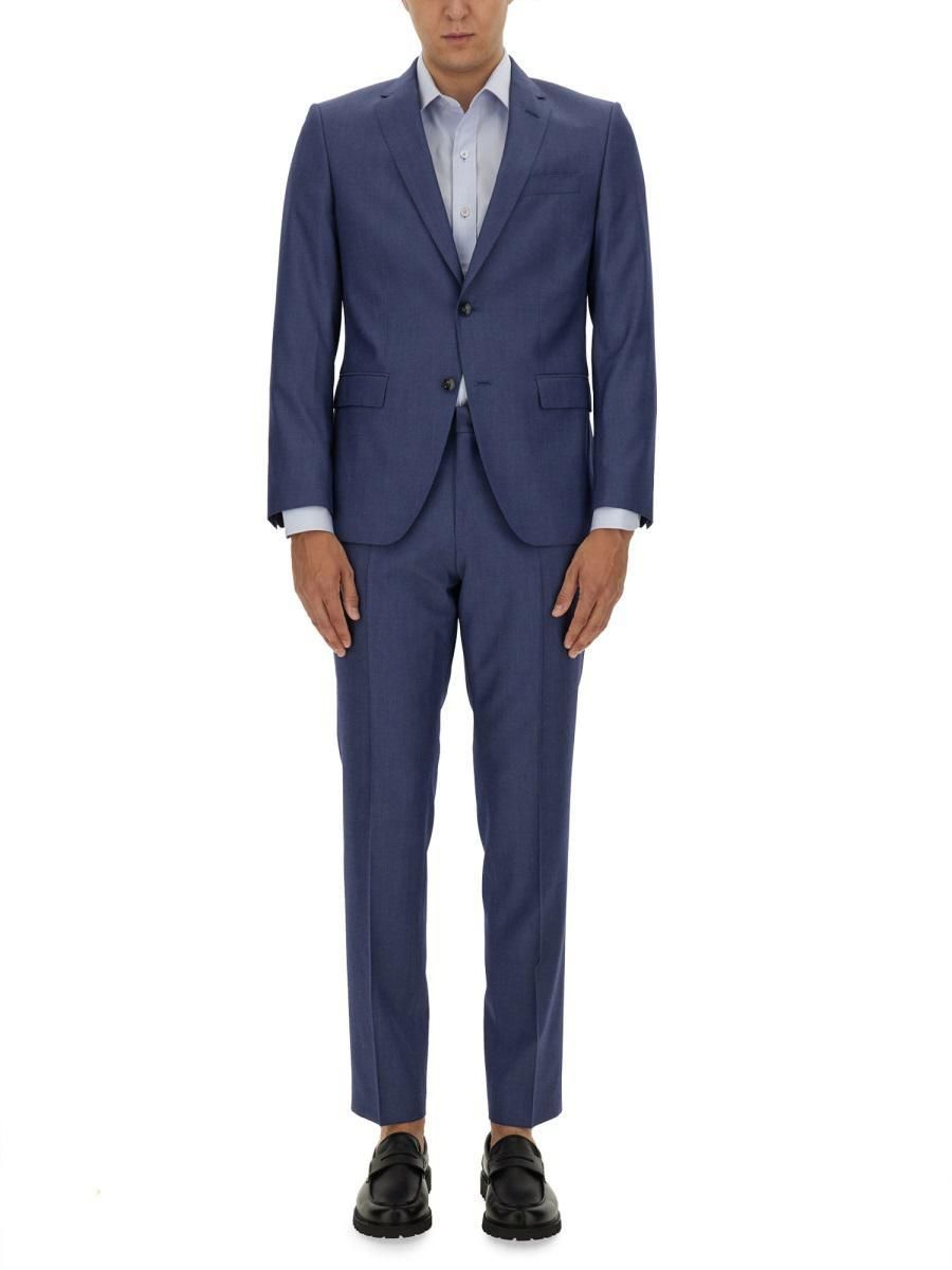 Hugo boss navy suit sale online