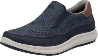 Rieker Mens Reinhard Slip-On Shoes In Lake/denim/nuss