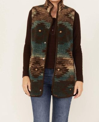 Tasha Polizzi Nepal Vest In Multicolor