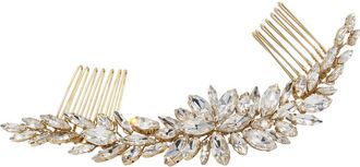 Brides & Hairpins Seona Crystal Halo in Gold at Nordstrom