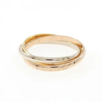 Cartier Yellow Gold (18K) Pink Gold (18K) White Gold (18K) Band Ring (Pre-Owned)