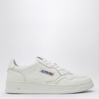 Autry Medalist Low white goatskin leather Sneakers