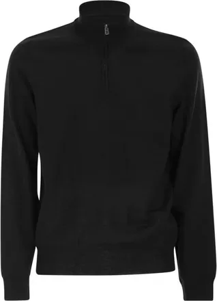 HUGO BOSS Heren, Truien, Zwart, Maat: L Wol