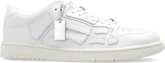 Amiri Skel Top Low Sneakers - Heren - Sneakers - Wit - 43 EU - Leer - Schoenen