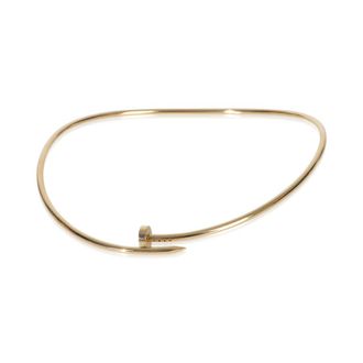 Cartier Pre-Owned Cartier Yellow Gold Small Model Juste Un Clou Torque Necklace