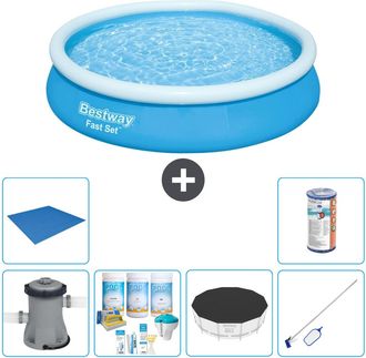 Bestway Piscina Bestway Fast Set Redonda - 366x76 Cm - 8-piezas S21431