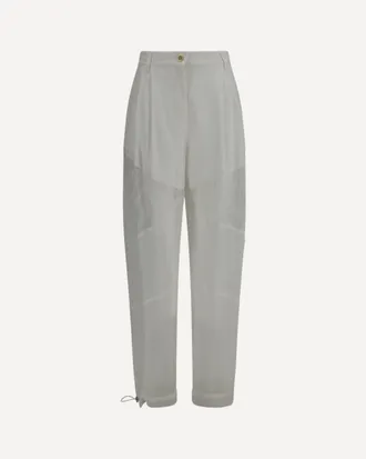 Pinko Nacy Pants with lace inserts Female 42