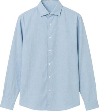 Xacus Casual Overhemden - Heren - Casual Overhemden - Blauw - XL - Overhemden