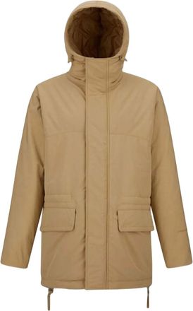 Herno flap-pockets parka - men - Polyester/Polyamide - L - Neutrals