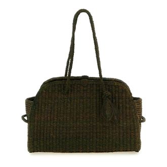 Jacquemus Le Turismo Raphia - female - Jacquemus - Shoulder Bags - Green - ONE SIZE - Bags