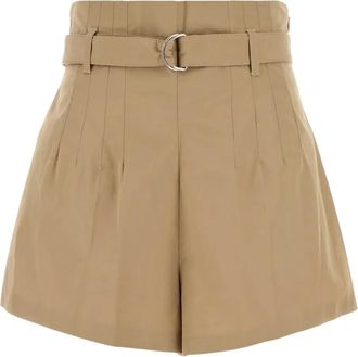 Prada Shorts con cintura - Toni neutri