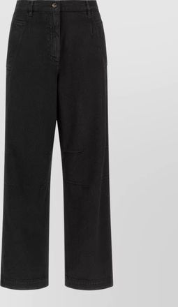 Dries Van Noten pleated wide-leg trousers