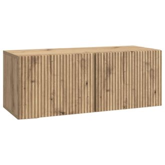 vidaXL Mueble Para Tv De Pared Roble Artesanal 78,5 X 31 X 30 Cm Vidaxl