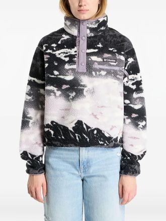 Columbia Helvetia II printed cropped sweater - women - Fabric - M - Black