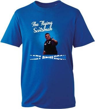 Generic Gary Darts Anderson T-Shirt, Funny Scottish Dart Player Fan Shirt, Lets Go Bunting Slogan Top for Pub League Lovers, Gift Unisex Tee (Royal, 2XL Years