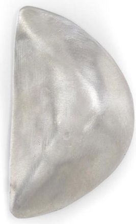 Cortana Accessoires, Dames, Grijs, ONE Size, Driehoekige Oorbel met Kliksluiting