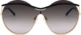 Ana Hickmann AH3182 09A Womens Sunglasses Gold Size 99