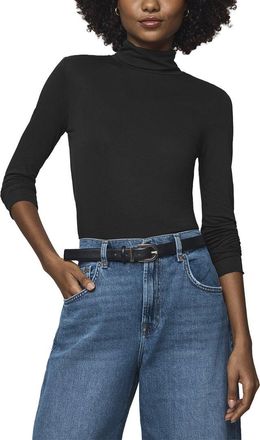 Splendid Bamboo Turtleneck Top