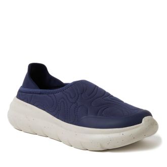 Dearfoams Mens Knox Clog With Collapsible Heel