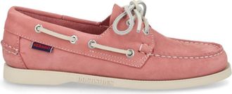Sebago Pink Lace-up Loafers