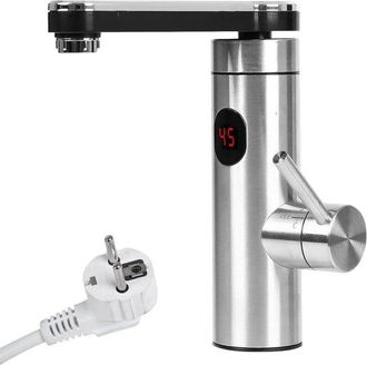 OEM Grifo El&eacute;ctrico Con Calentador De Agua Instant&aacute;neo 220v - Grifo El&eacute;ctrico Con Calefacci&oacute;n Lcd - Visualizaci&oacute;n De Temperatura De 360&deg;