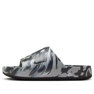 Nike Calm Slide Marble Black Grey FV5637-001