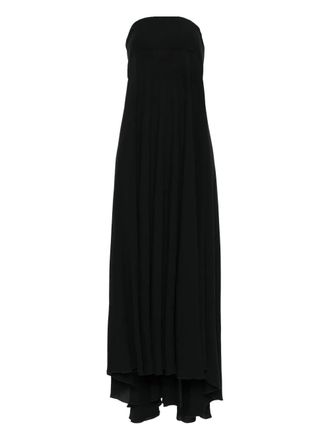 Chanel 1999 maxi strapless dress - Black