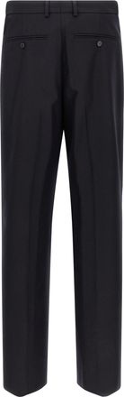 Dries Van Noten Mens Blue Wool Dress Pants