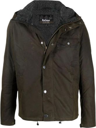 Barbour Jassen, Heren, Bruin, L, Katoen, Kevlar Wax Jacket