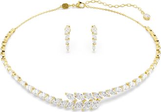 Swarovski Mesmera 18k Gold Plated Marquise Cut Set