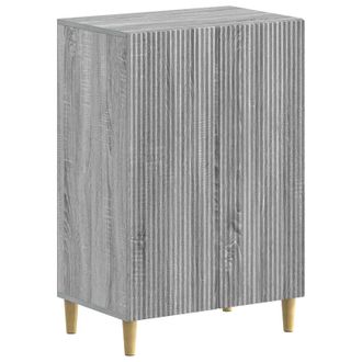vidaXL Armario Zapatero Arnhem 59,5 X 39,5 X 90 Cm Sonoma Gris Vidaxl
