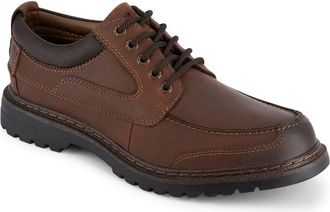 Dockers Overton Mens Leather Oxford Shoes Rugged Casual Shoes for Men with Stain Defender - Wide Widths Available