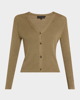 Nili Lotan Nari Silk Cardigan