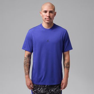Nike Jordan Mens Jordan Sport Dri-FIT Jumpman T-Shirt in Blue | IB6757-432