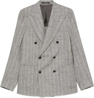 Tagliatore Striped Double-breasted Blazer