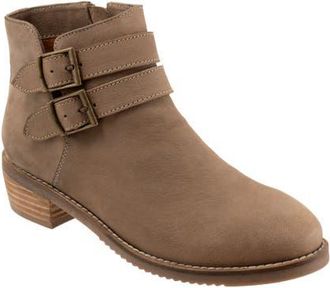 Softwalk Rochester Bootie - Multiple Widths Available in Stone Nubuck at Nordstrom, Size 10.5