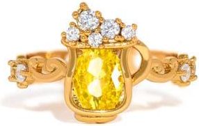 Girls Crew Harry Potter Butterbeer Ring in Gold at Nordstrom, Size 10