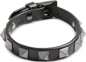 Valentino Garavani Rockstud armband - Zwart
