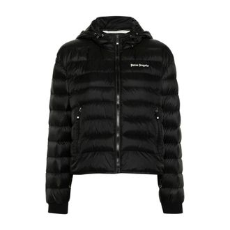Palm Angels Dames, Jassen, Zwart, Maat: S Polyamide