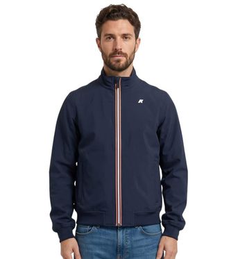 K-Way Navy Blue Regular Jacket