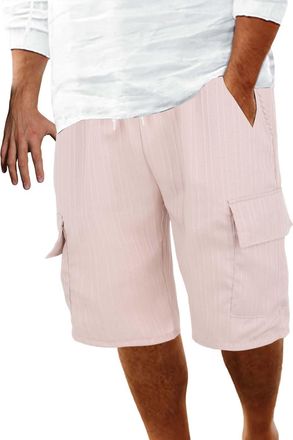 Generic Mens Clothing Sale Clearance UK Casual Cargo Shorts Cotton Linen with Multi Pockets Fashion Solid Color Elasticated Drawstring Sports Straight Shorts 