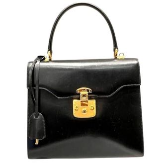 Gucci Pre-owned Handbags, female, Black, Size: ONE SIZE Pre-owned Vintage Handbag